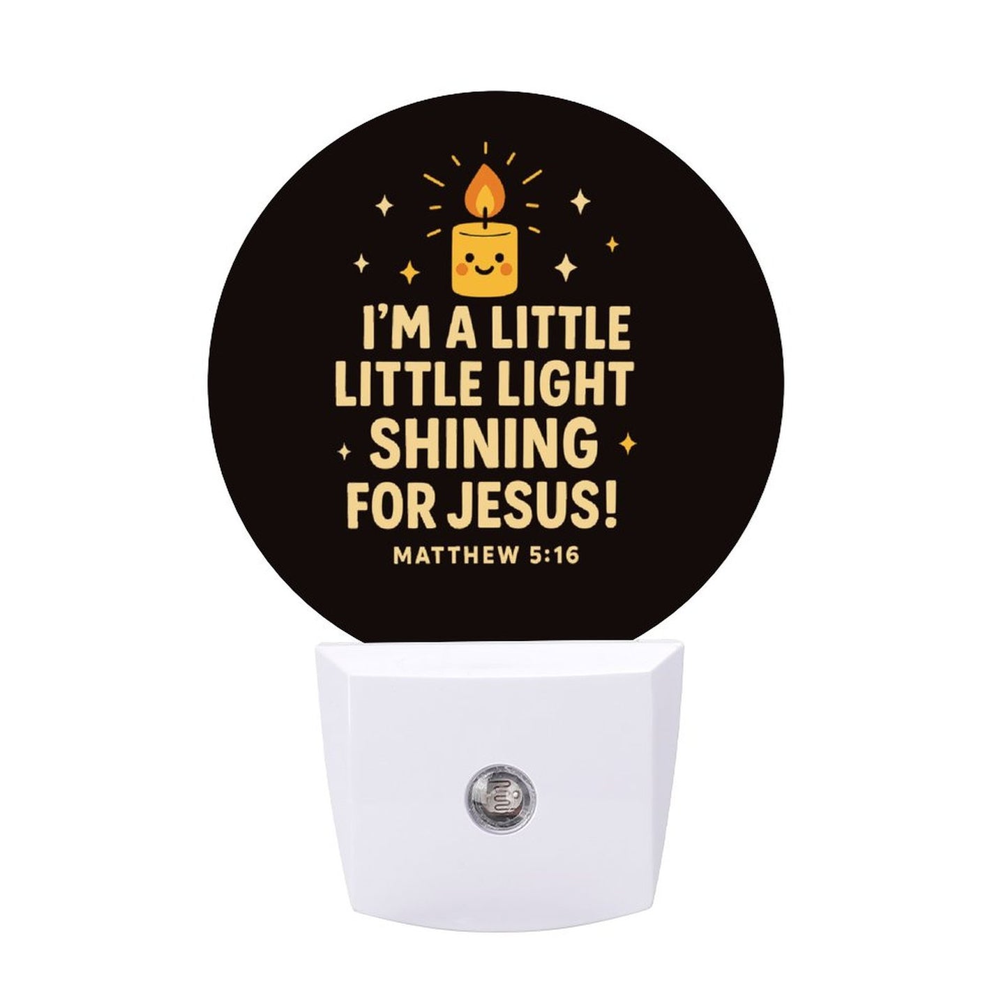 I'm A Little Light Shining For Him Christian Night Light For Kids - ClaimedbyGodDesigns