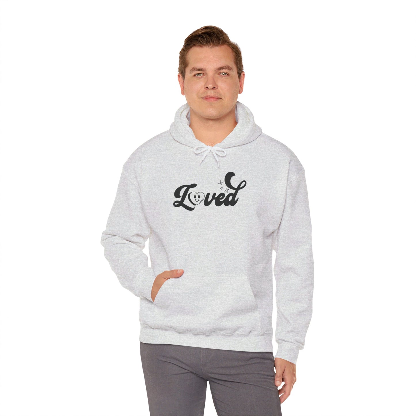 Romans 5:8 You Are Loved More Than You Will Ever Know Unisex Christian Pullover Hooded Sweatshirt