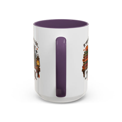 Halloween Christian Coffee Mug — “It Was a Dark and Spooky Night… Then Jesus” Accent Mug