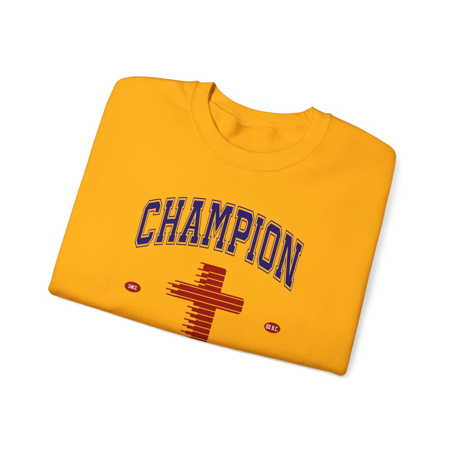 Champion Christ Always Wins Unisex Heavy Blend™ Crewneck Christian Sweatshirt