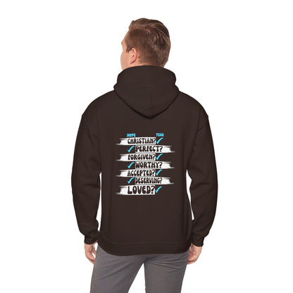 His Child Checklist Unisex Christian Hooded Pullover Sweatshirt
