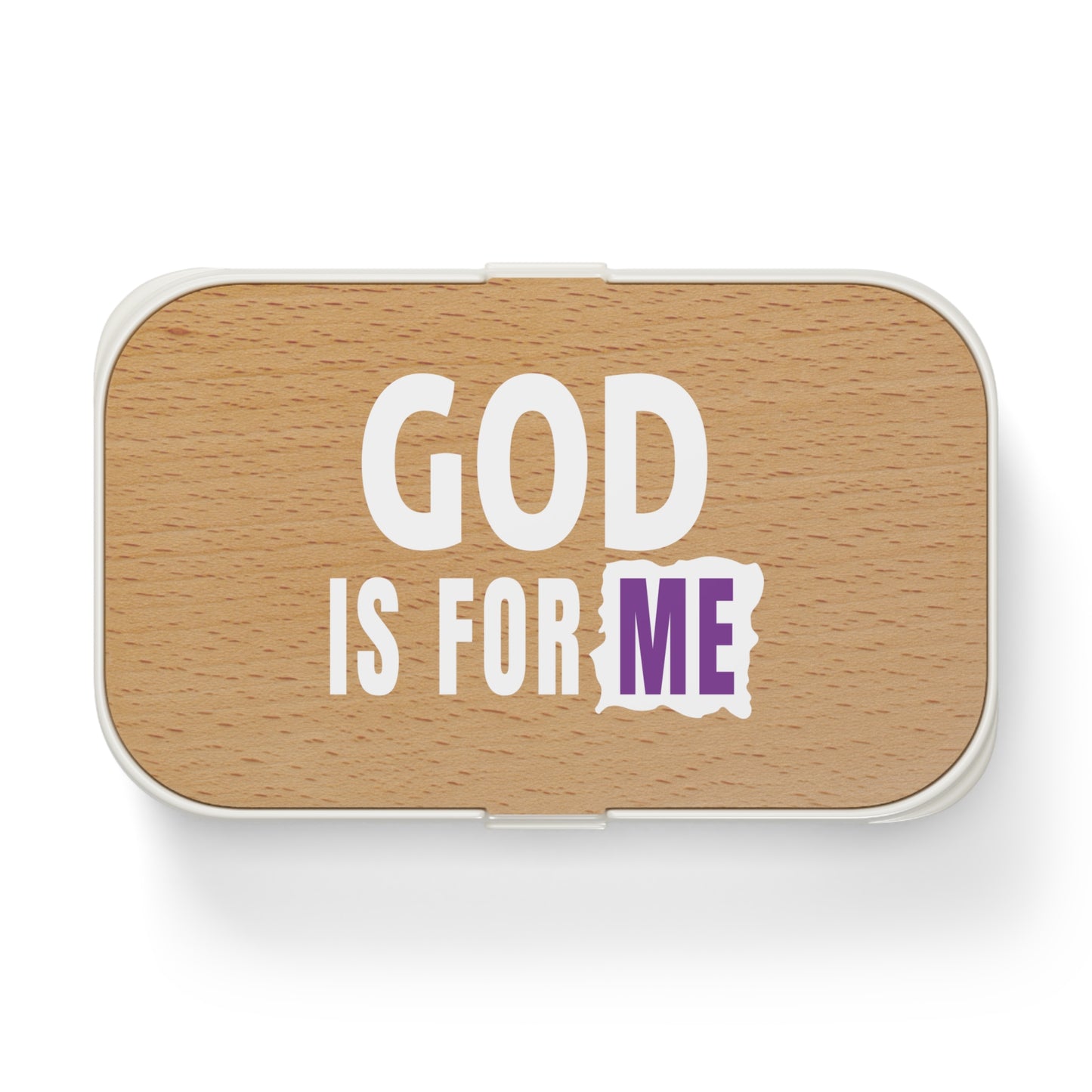 God Is For Me Christian Bento Lunch Box Printify