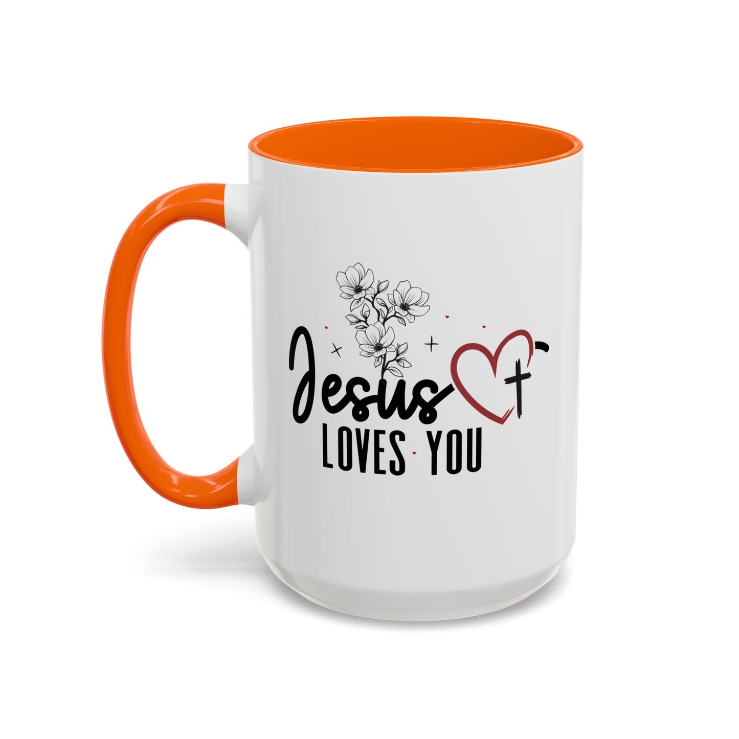 Inspirational He Loves You Coffee Mug - 11oz & 15oz