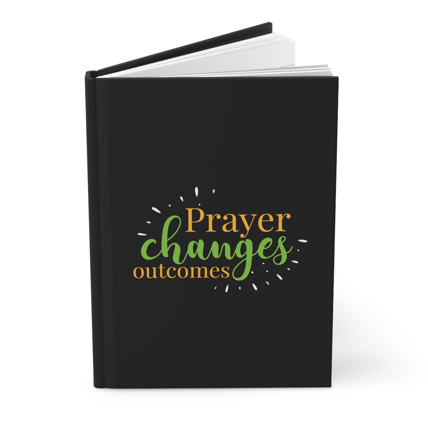 Prayer Changes Outcomes Hardcover Journal Matte