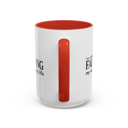 Faith-Inspired Coffee Accent Mug - Motivational Drinkware for Daily Inspiration
