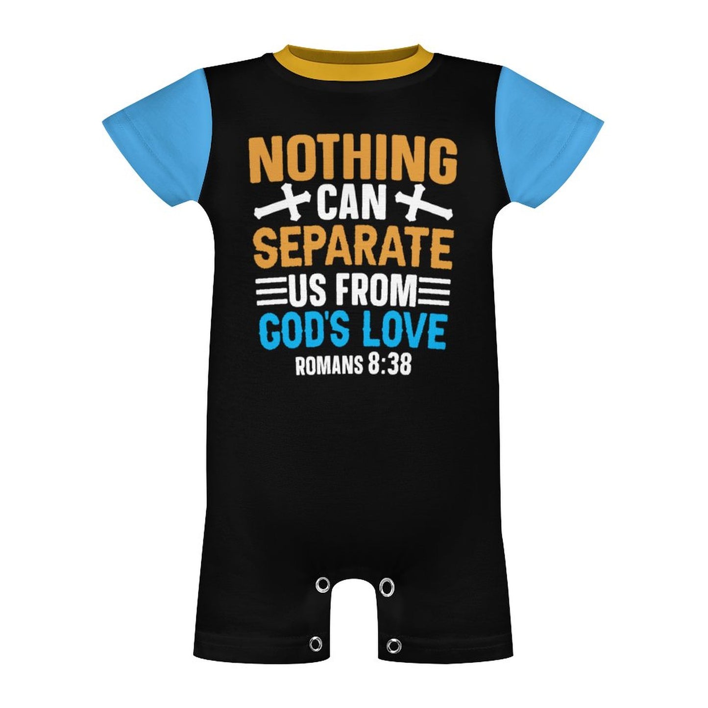 Nothing Can Separate Us From God's Love Christian Baby Onesie SALE-Personal Design