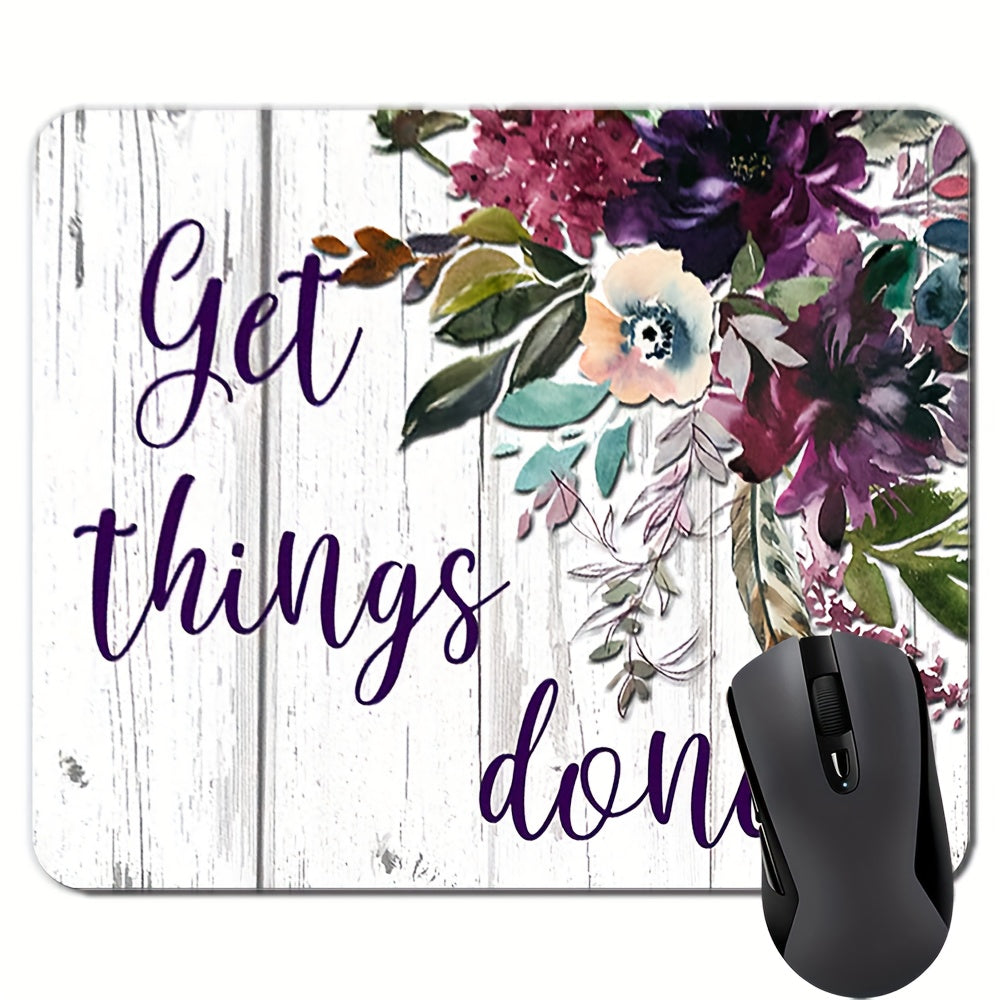 Get Things Done Christian Computer Mouse Pad claimedbygoddesigns