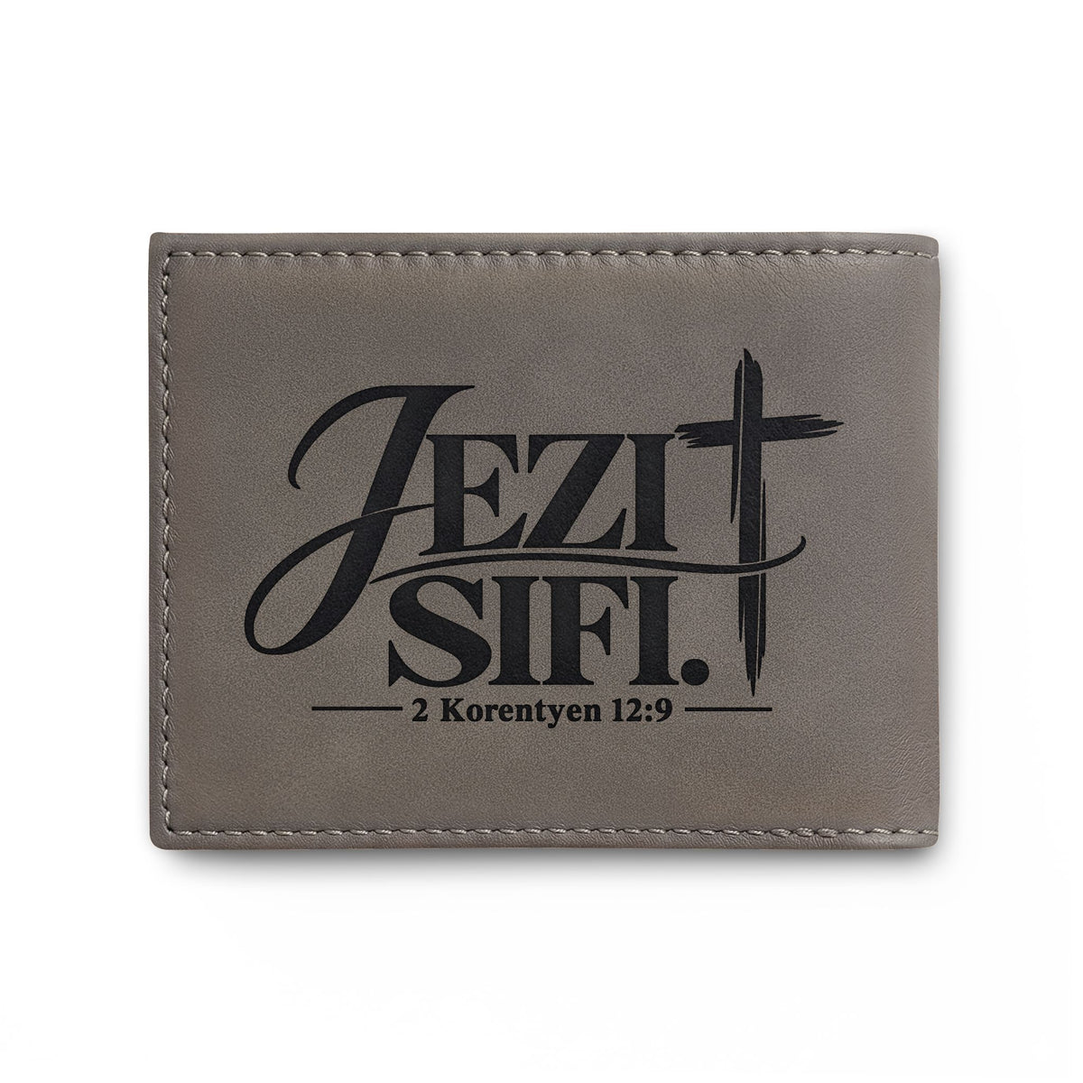 Jezi Sifi. Kreyòl Christian RFID wallet, view 8