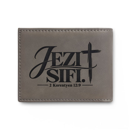 Jezi Sifi. Kreyòl Christian RFID wallet, view 8