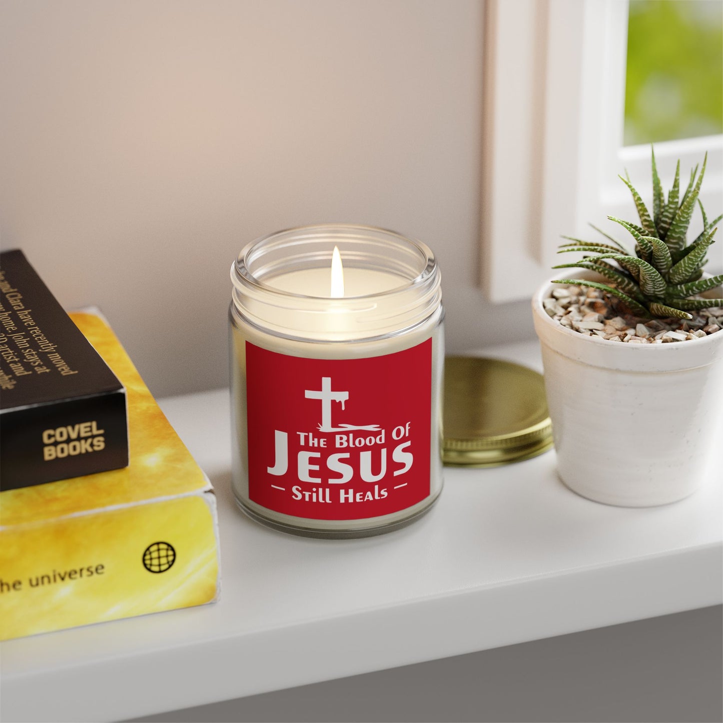 The Blood Of Jesus Still Heals Christian Scented Candle (4oz, 9oz)