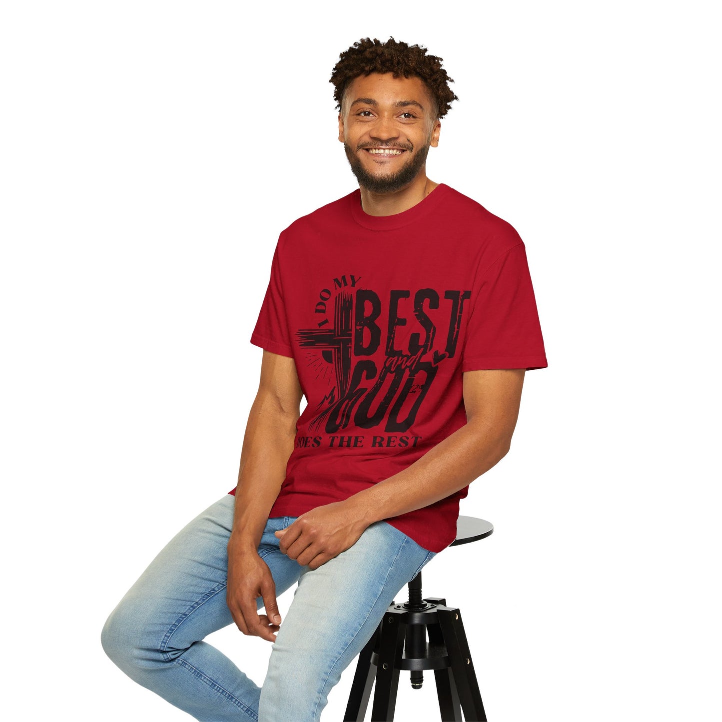 I Do My Best And God Does The Rest Unisex Christian T-shirt