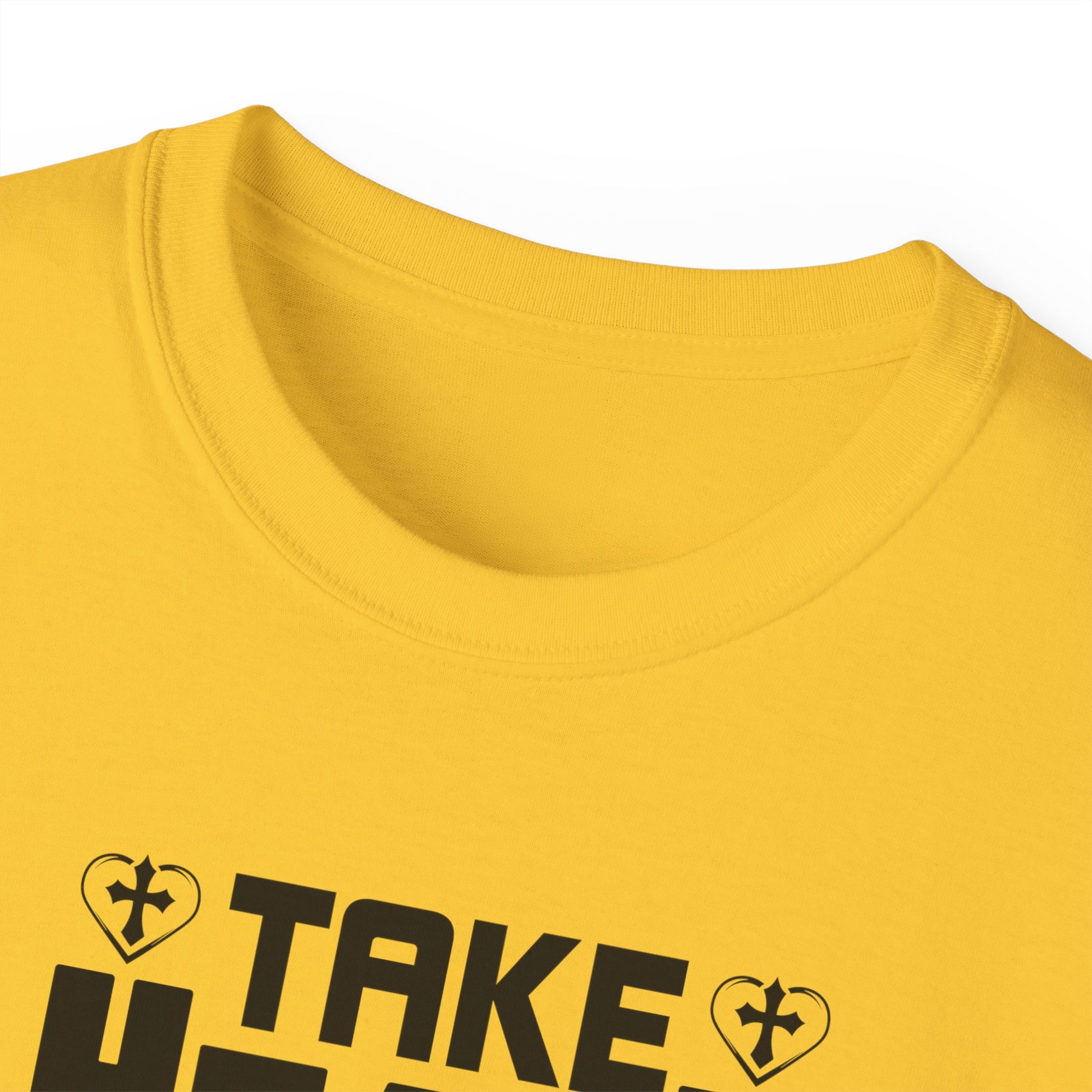 Take Heart For I Have Overcome The World Unisex Christian Ultra Cotton Tee Printify