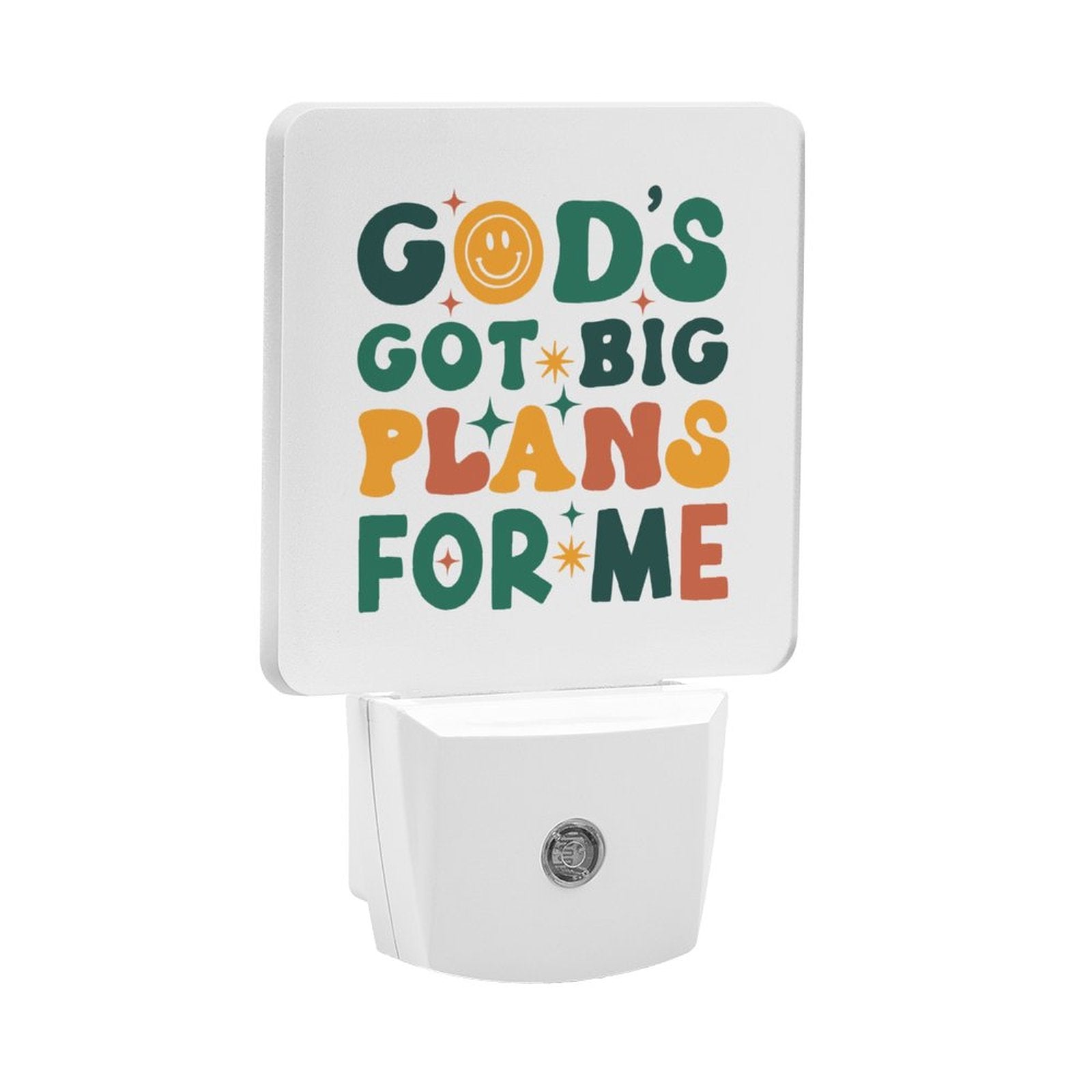 He's Got Big Plans For Me Christian Night Light for kids - ClaimedbyGodDesigns