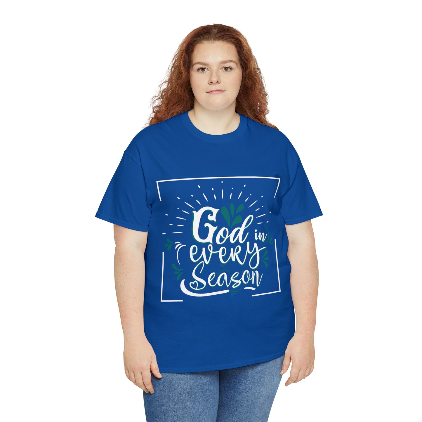 God In Every Season Unisex Heavy Cotton Tee