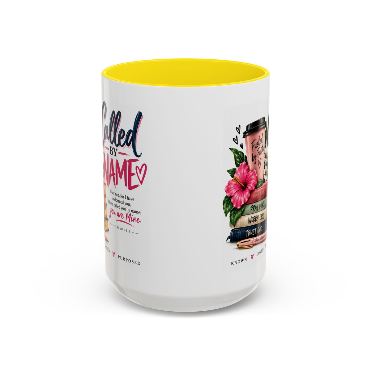 Called By Name Coffee Mug — Christian Inspirational Accent Mug (11/15oz)