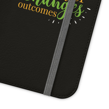 Prayer Changes Outcomes Phone Flip Cases - ClaimedbyGodDesigns
