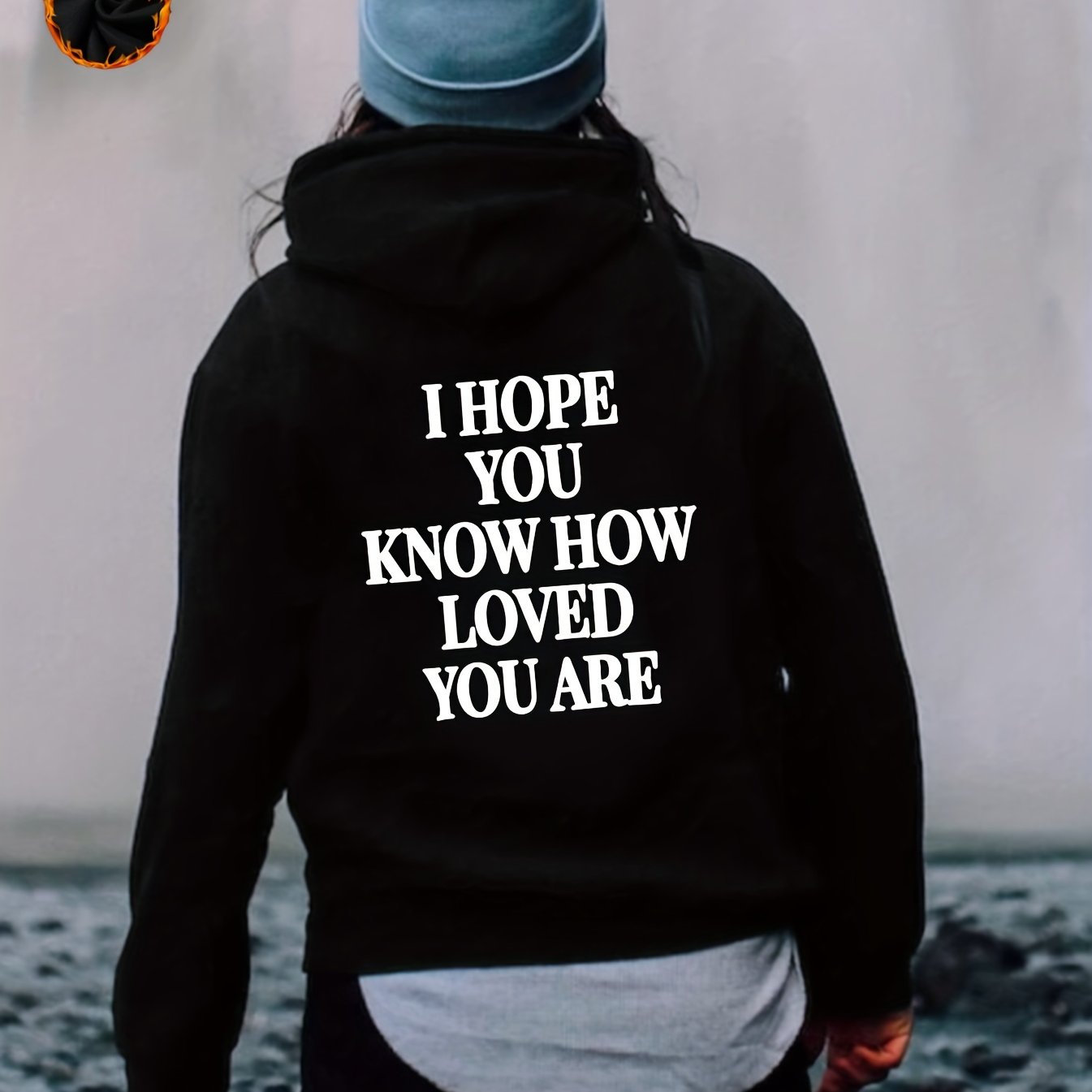 I Hope You Know How Loved You Are Plus Size Women's Christian Pullover Hooded Sweatshirt claimedbygoddesigns