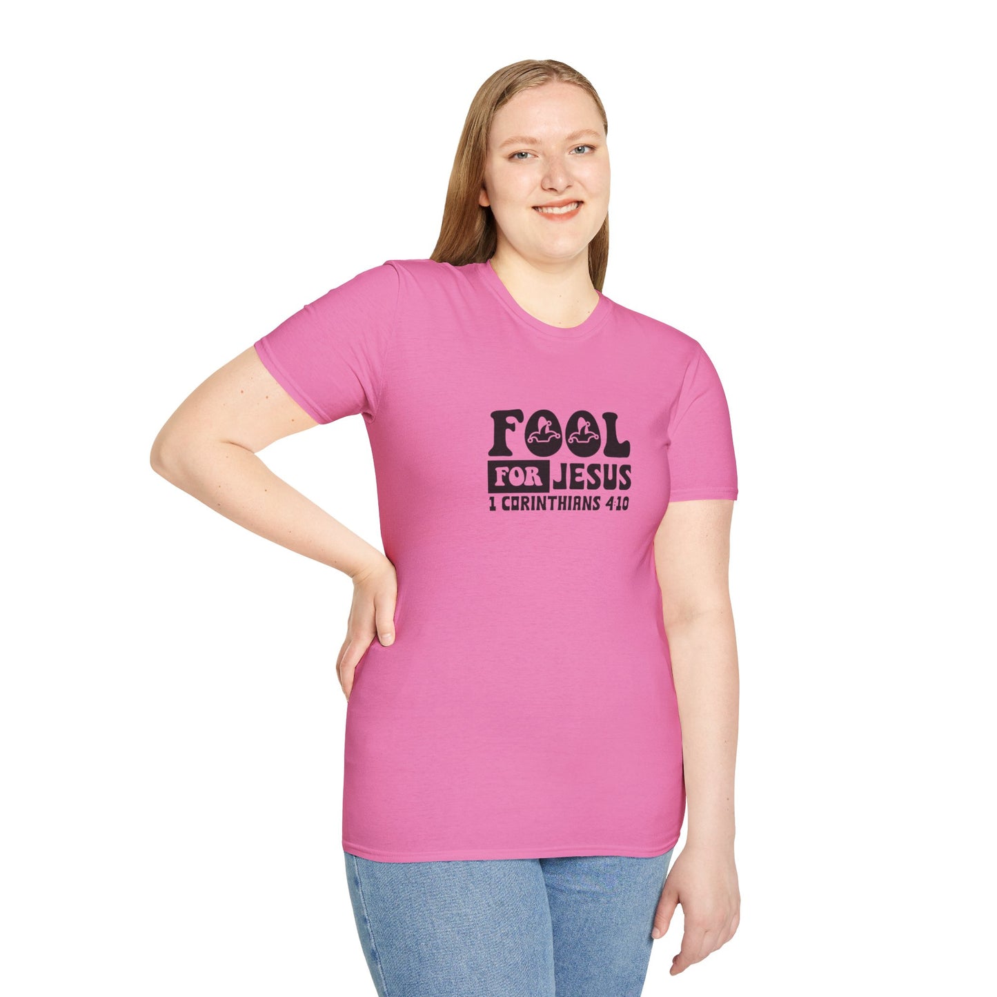 Fool For Jesus Funny Unisex Christian T-shirt