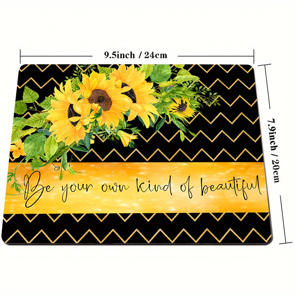 1pc Be Your Own Kind Of Beautiful Christian Computer Mouse Pad claimedbygoddesigns