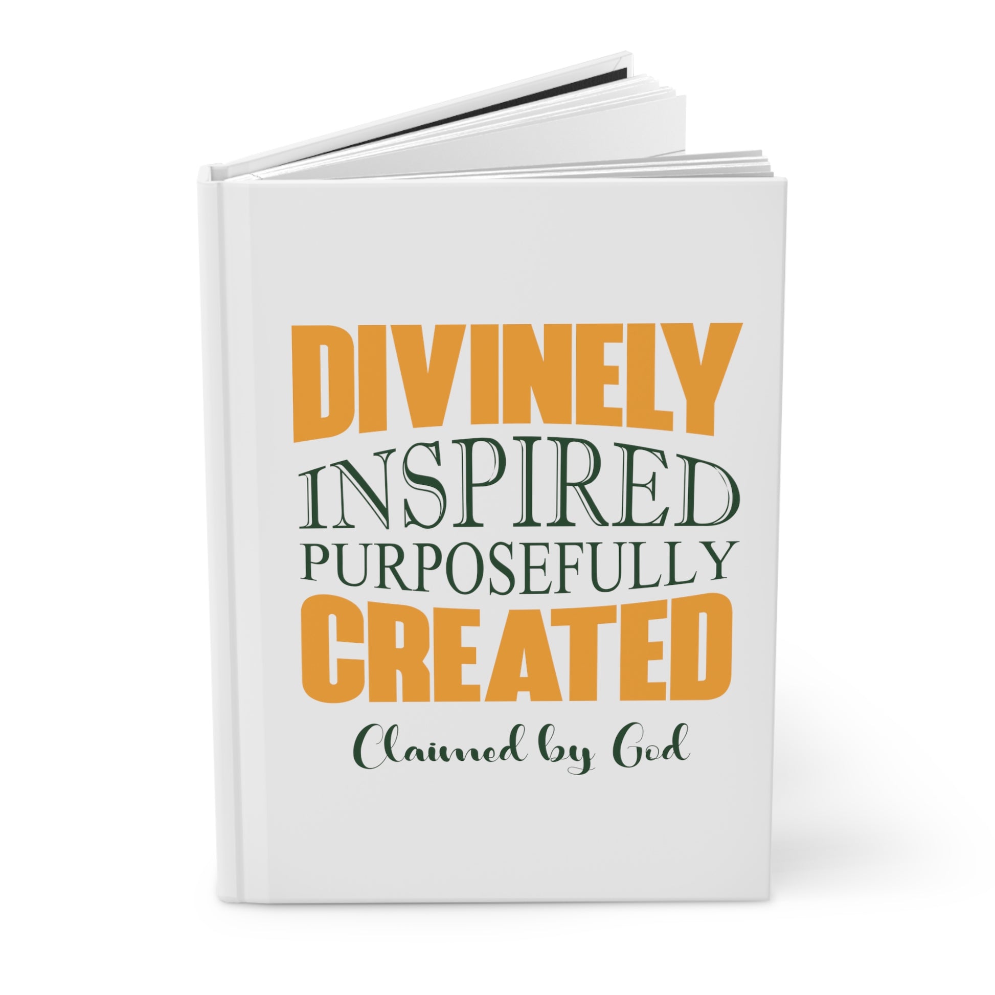 Divinely Inspired purposefully created Hardcover Journal Matte Printify