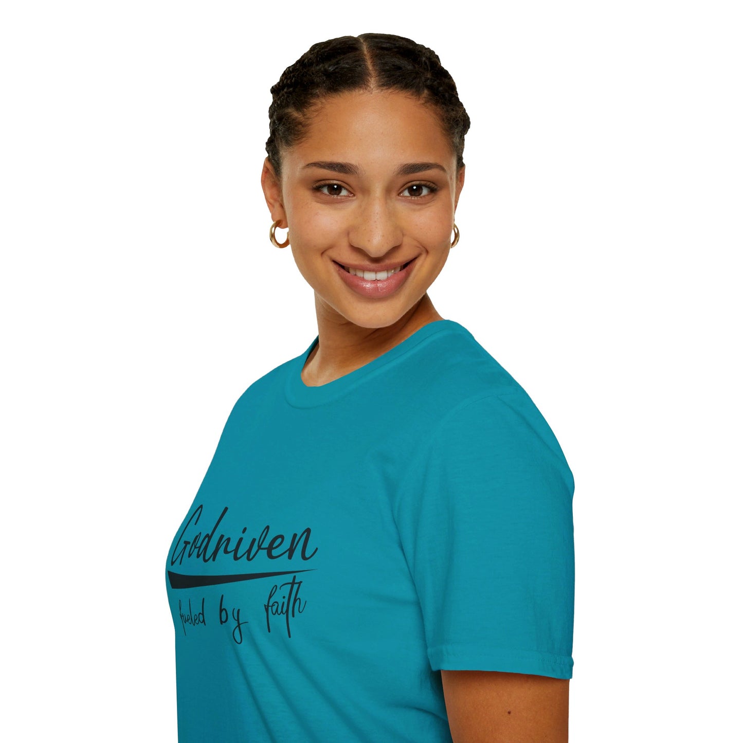 Godriven Fueled By Faith Unisex Christian T-shirt