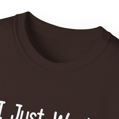 I Just Want To Drink Coffee And Praise Jesus Unisex Christian Ultra Cotton Tee Printify