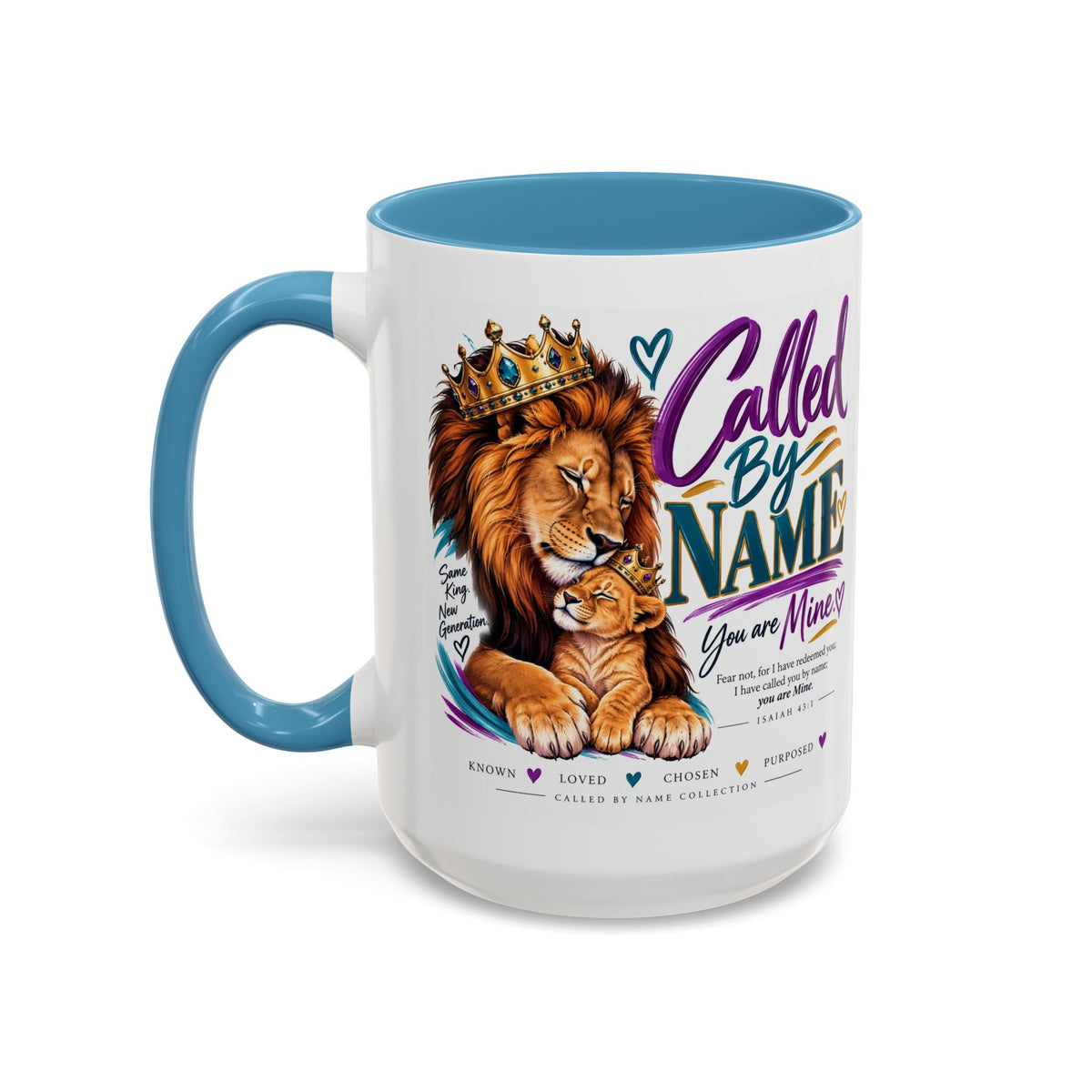 Called by Name Lion Christian Coffee Mug