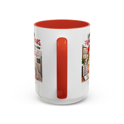 Christian Coffee Mug — “Lord, You Said Vengeance Is Yours” Funny Office Cubicle Prayer Gift