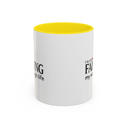 Faith-Inspired Coffee Accent Mug - Motivational Drinkware for Daily Inspiration