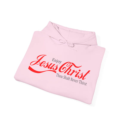 Unisex Christian Hooded Sweatshirt - Enjoy Him