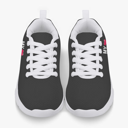 My Heart Belongs To Jesus Christian Kids' Lightweight Mesh Sneakers - ClaimedbyGodDesigns