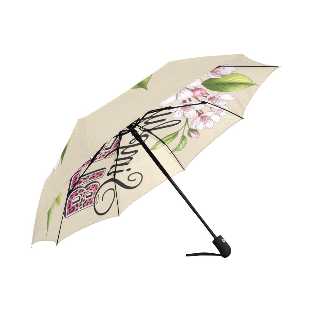 Simply Blessed Auto-Foldable Christian Umbrella