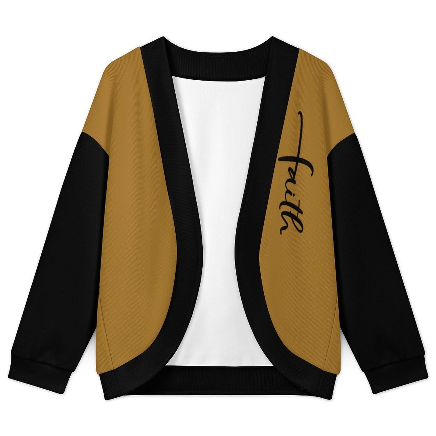 Faith Christian Women's Drop Shoulder Cardigan - ClaimedbyGodDesigns