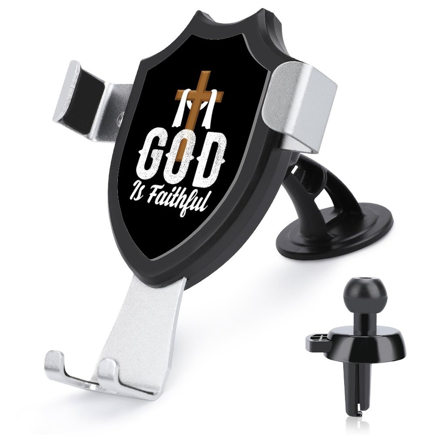 God Is Faithful Christian Car Mount Mobile Phone Holder SALE-Personal Design