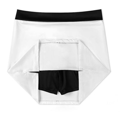 He Did It Women's Christian Anti-peep Skort with Pocket