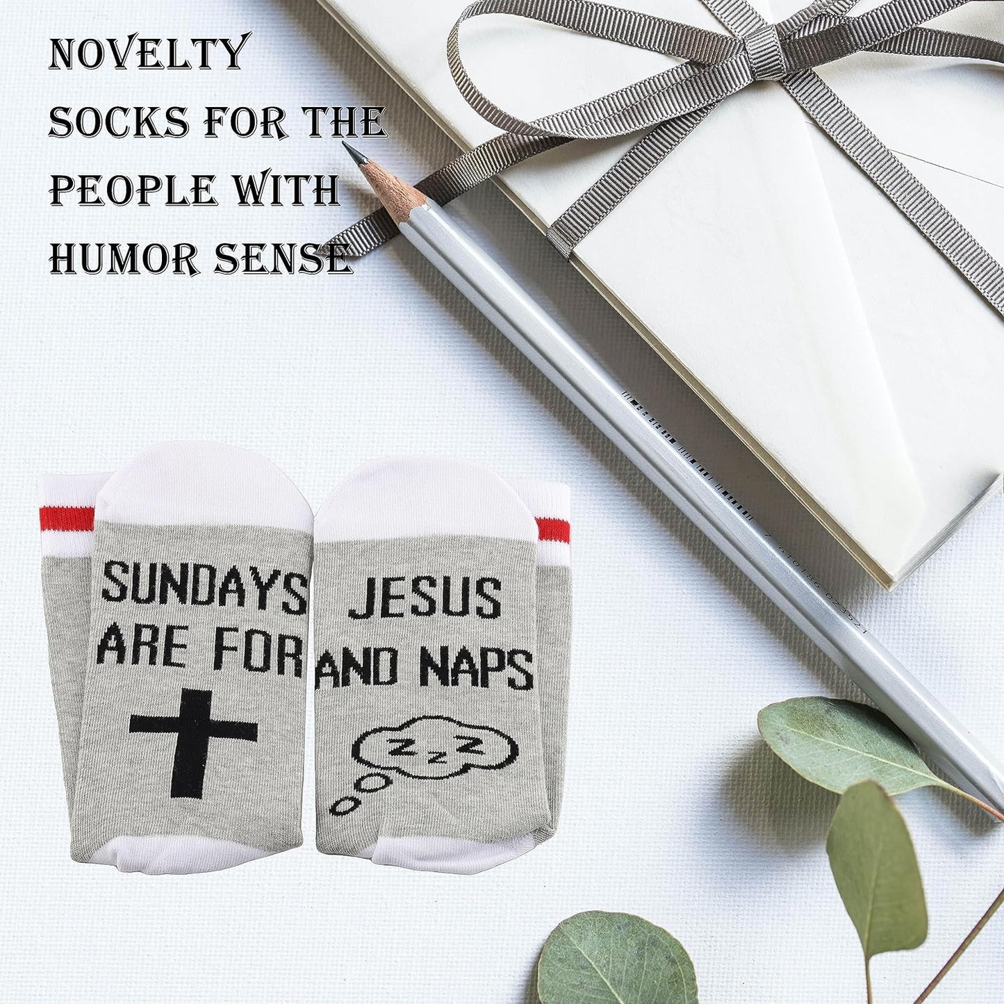 Sundays Are For Jesus And Naps Funny Christian Socks Christian Gift Idea claimedbygoddesigns