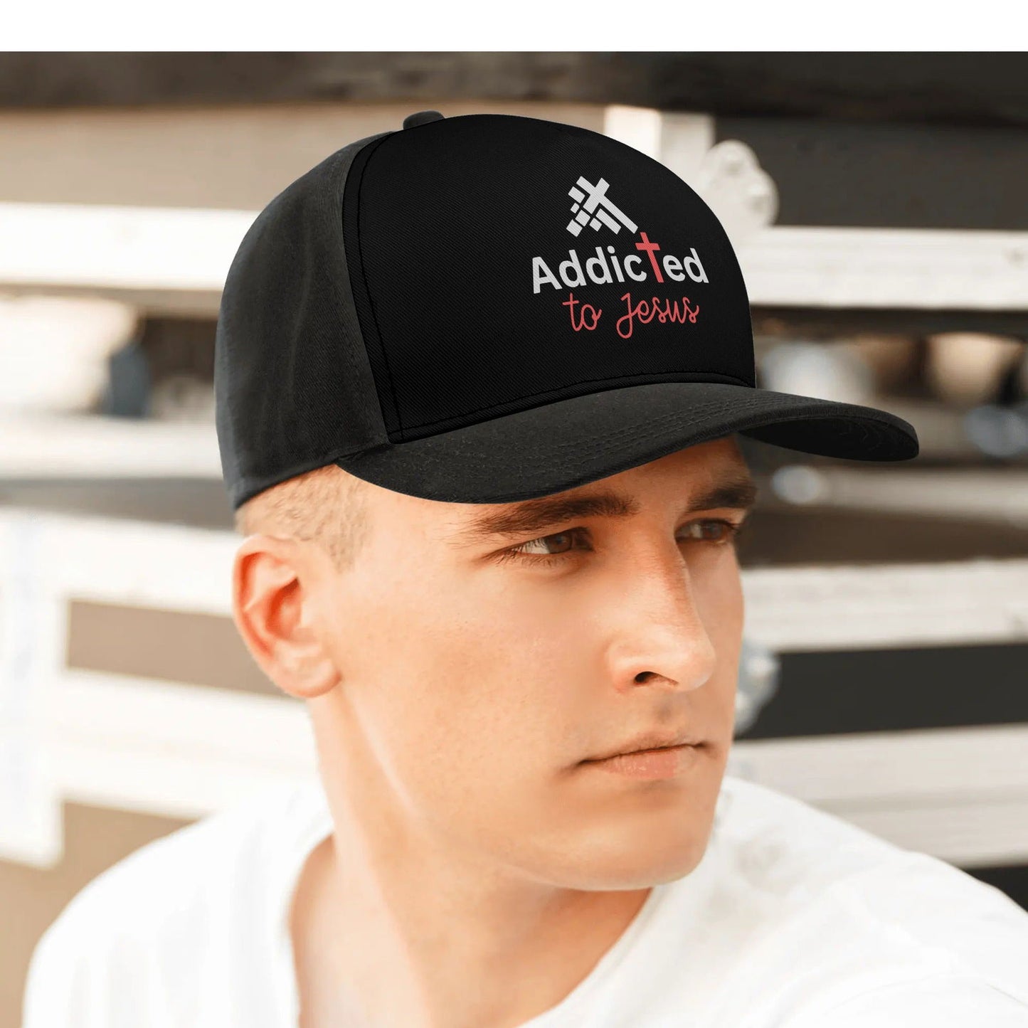 Addicted To Jesus Christian Hat - ClaimedbyGodDesigns