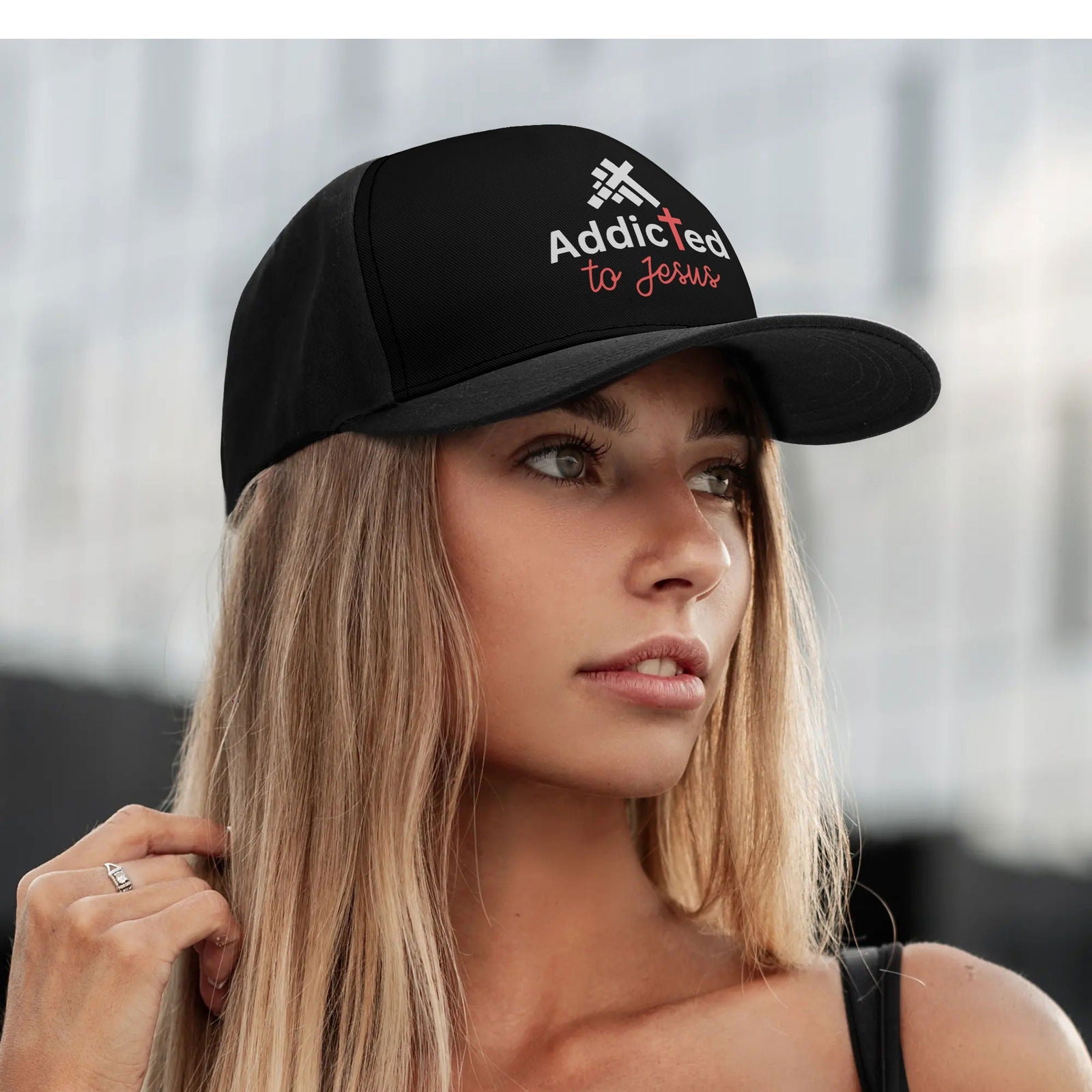 Addicted To Jesus Christian Hat - ClaimedbyGodDesigns