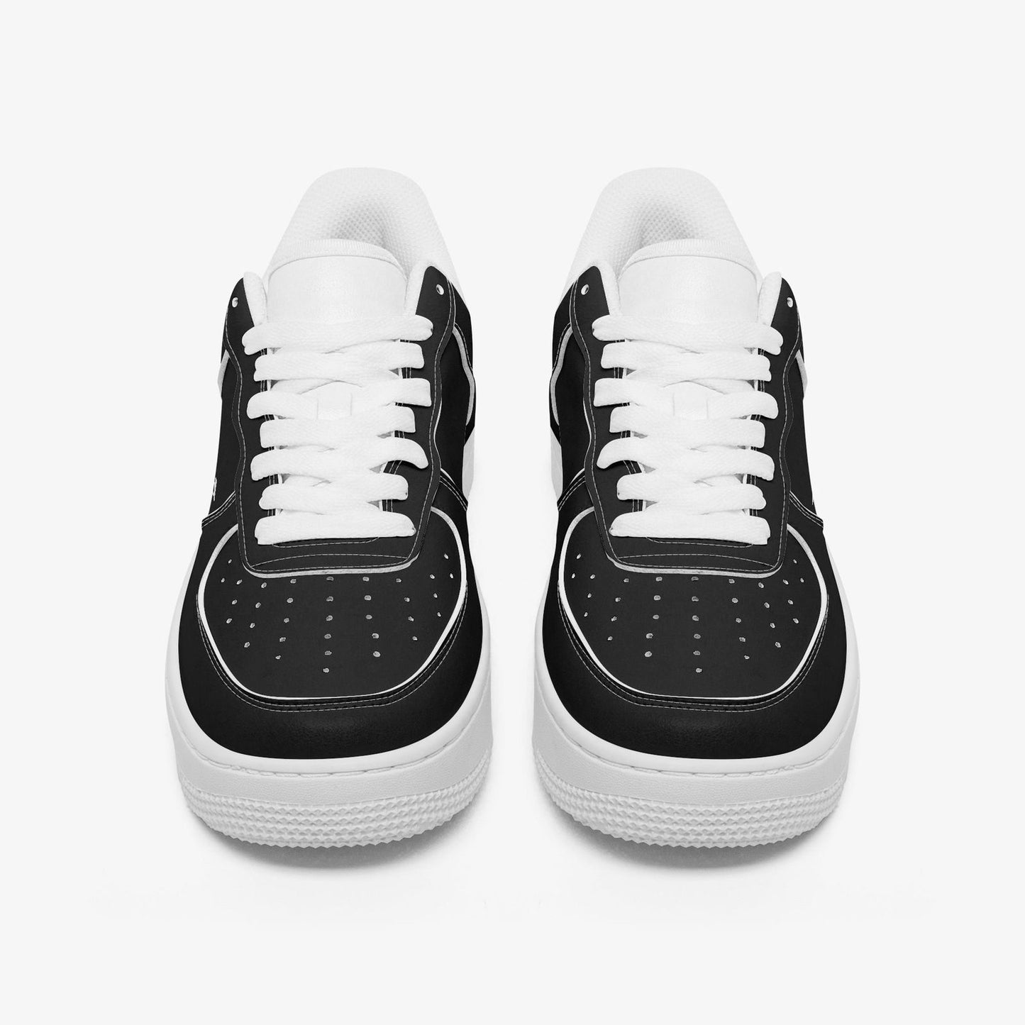 Addicted To Jesus Christian Low-Top Leather Sports Sneakers - ClaimedbyGodDesigns