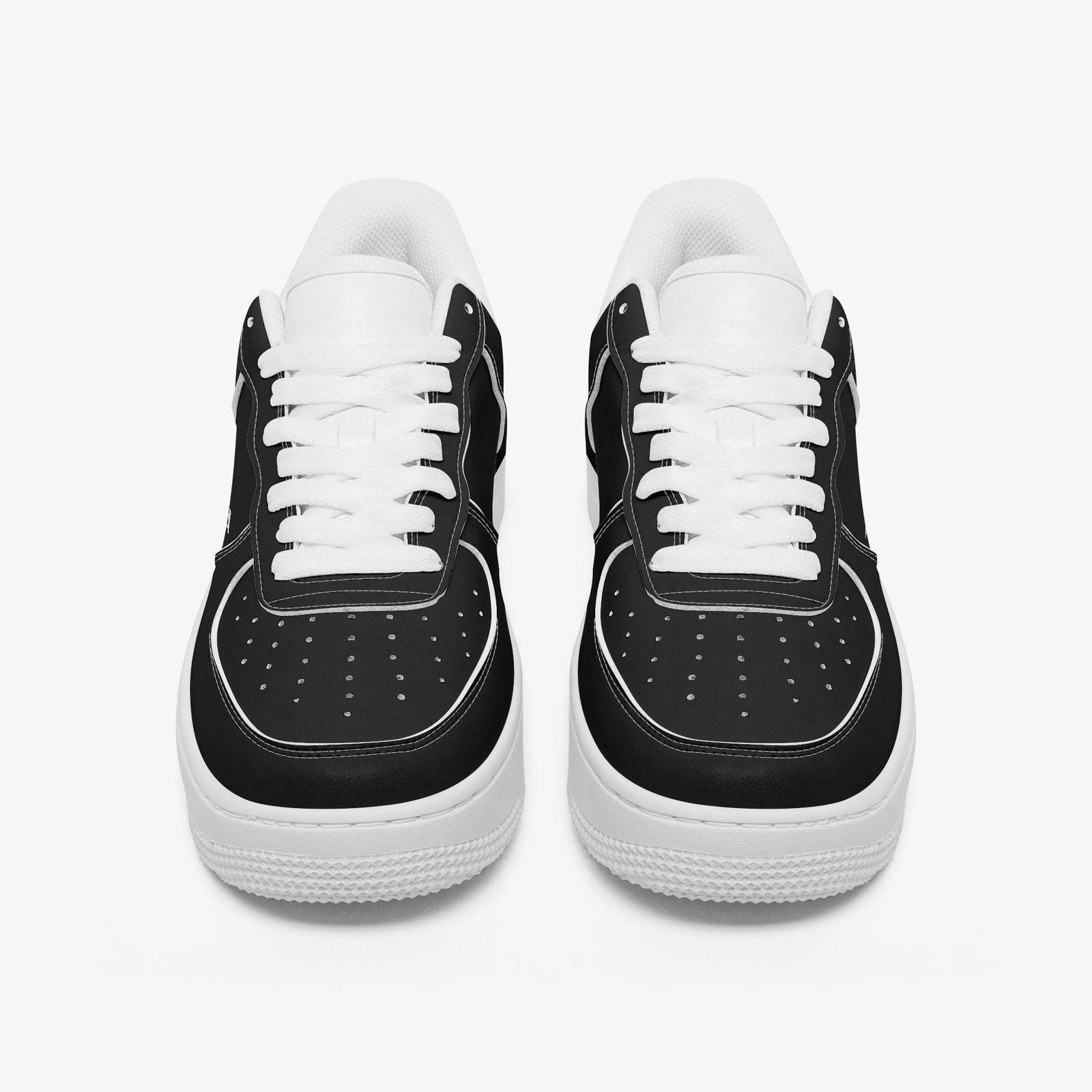 Addicted To Jesus Christian Low-Top Leather Sports Sneakers - ClaimedbyGodDesigns