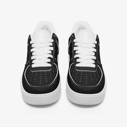 Addicted To Jesus Christian Low-Top Leather Sports Sneakers - ClaimedbyGodDesigns