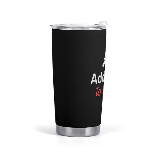 Addicted To Jesus Christian Stainless Steel Tumbler 20oz - ClaimedbyGodDesigns
