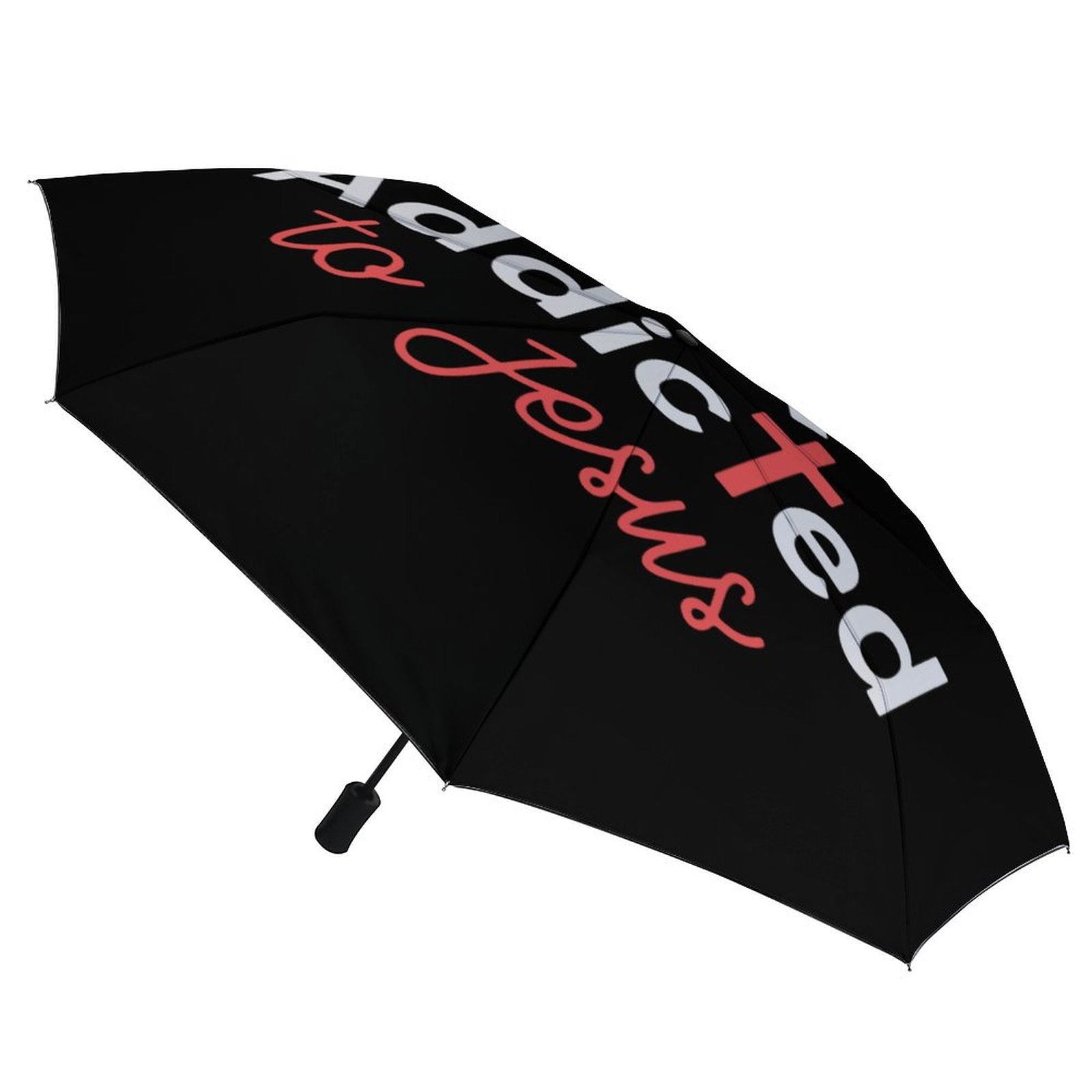 Addicted To Jesus Christian Umbrella - ClaimedbyGodDesigns