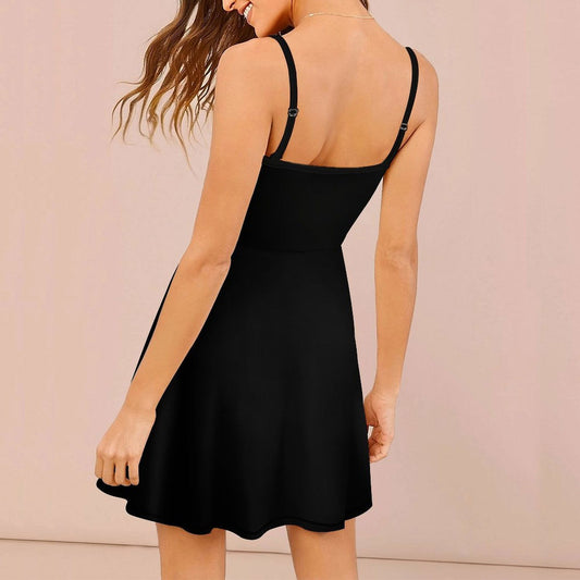 Addicted To Jesus Women's Christian Spaghetti Strap Casual Dress - ClaimedbyGodDesigns