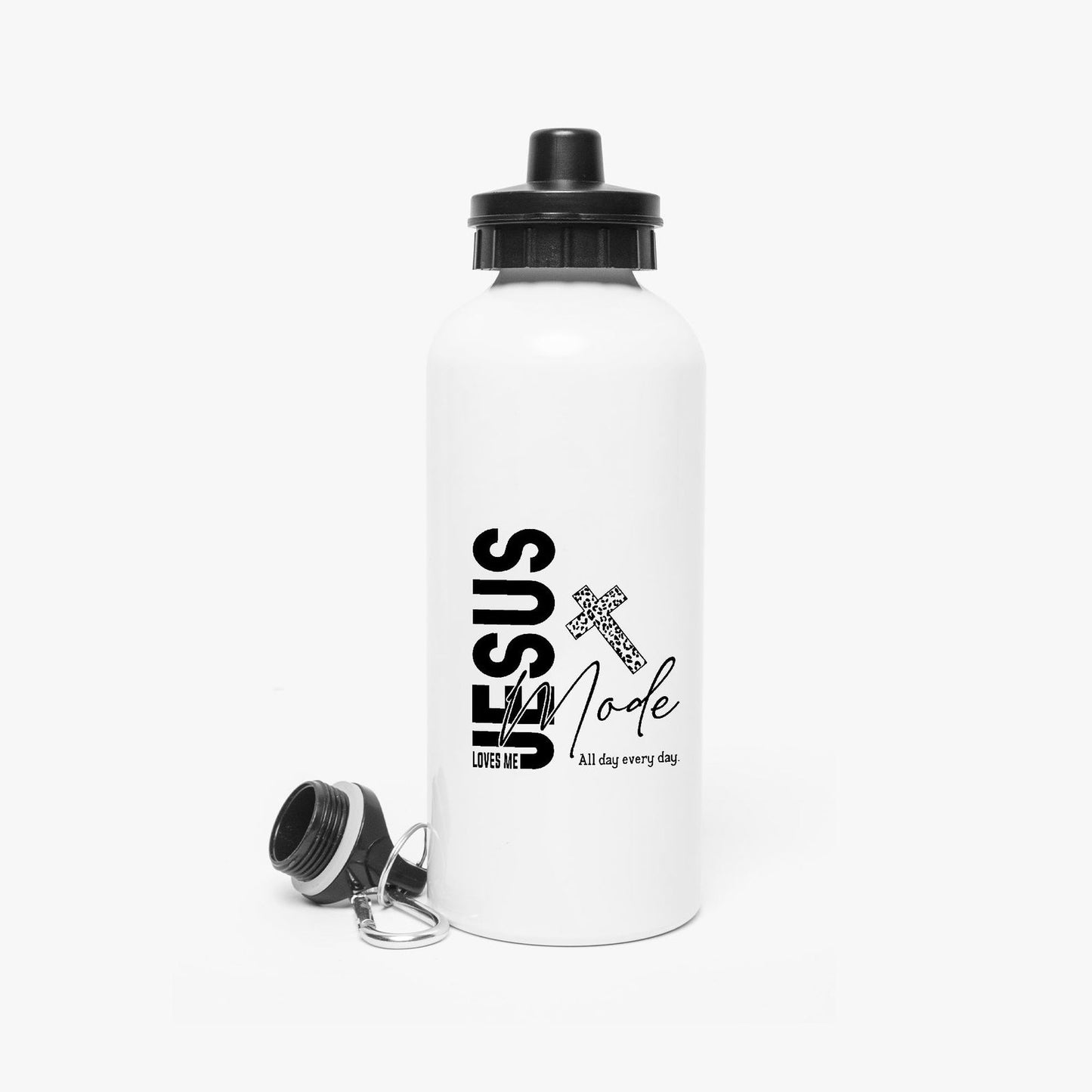 All Day Every Day 600ml Christian Stainless Steel Sports Bottle - ClaimedbyGodDesigns