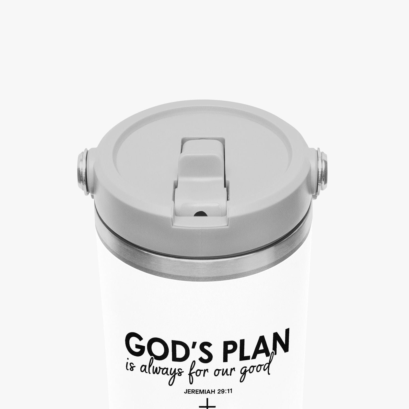 Always For Our Good Christian Flip Straw Tumbler - 30oz - ClaimedbyGodDesigns