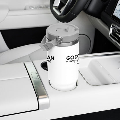 Always For Our Good Christian Flip Straw Tumbler - 30oz - ClaimedbyGodDesigns