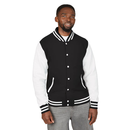 Always Him Unisex Heavyweight Christian Letterman Jacket - ClaimedbyGodDesigns