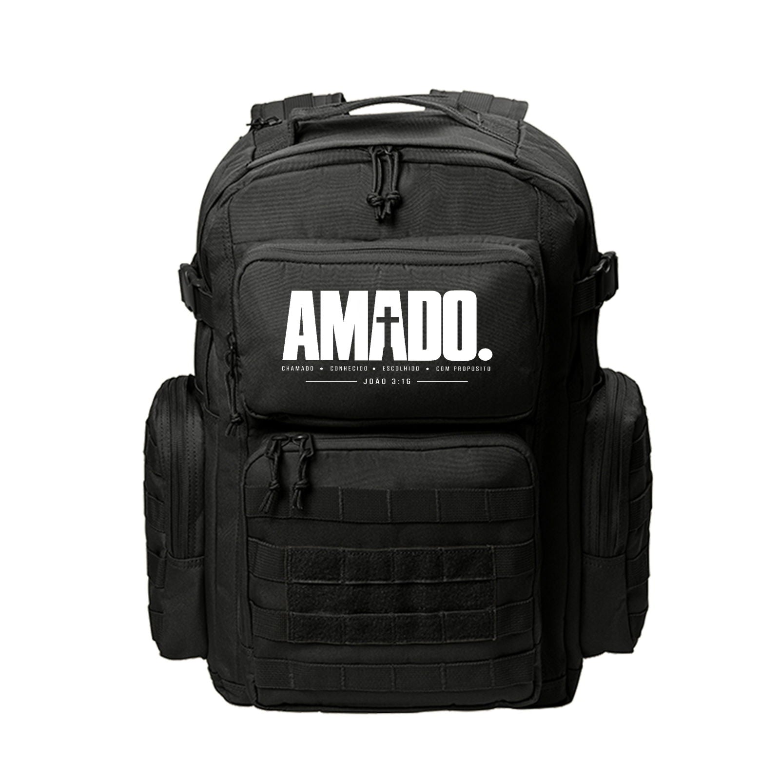 Amado Portuguese Christian Backpack - Bible Verse Faith Bag – Claimed ...