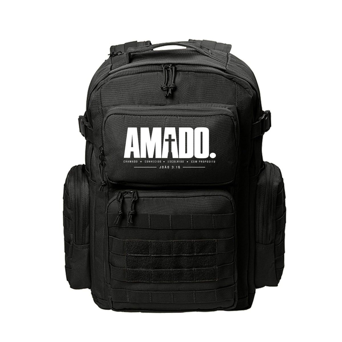 Amado Portuguese Christian Backpack - Bible Verse Faith Bag – Claimed ...